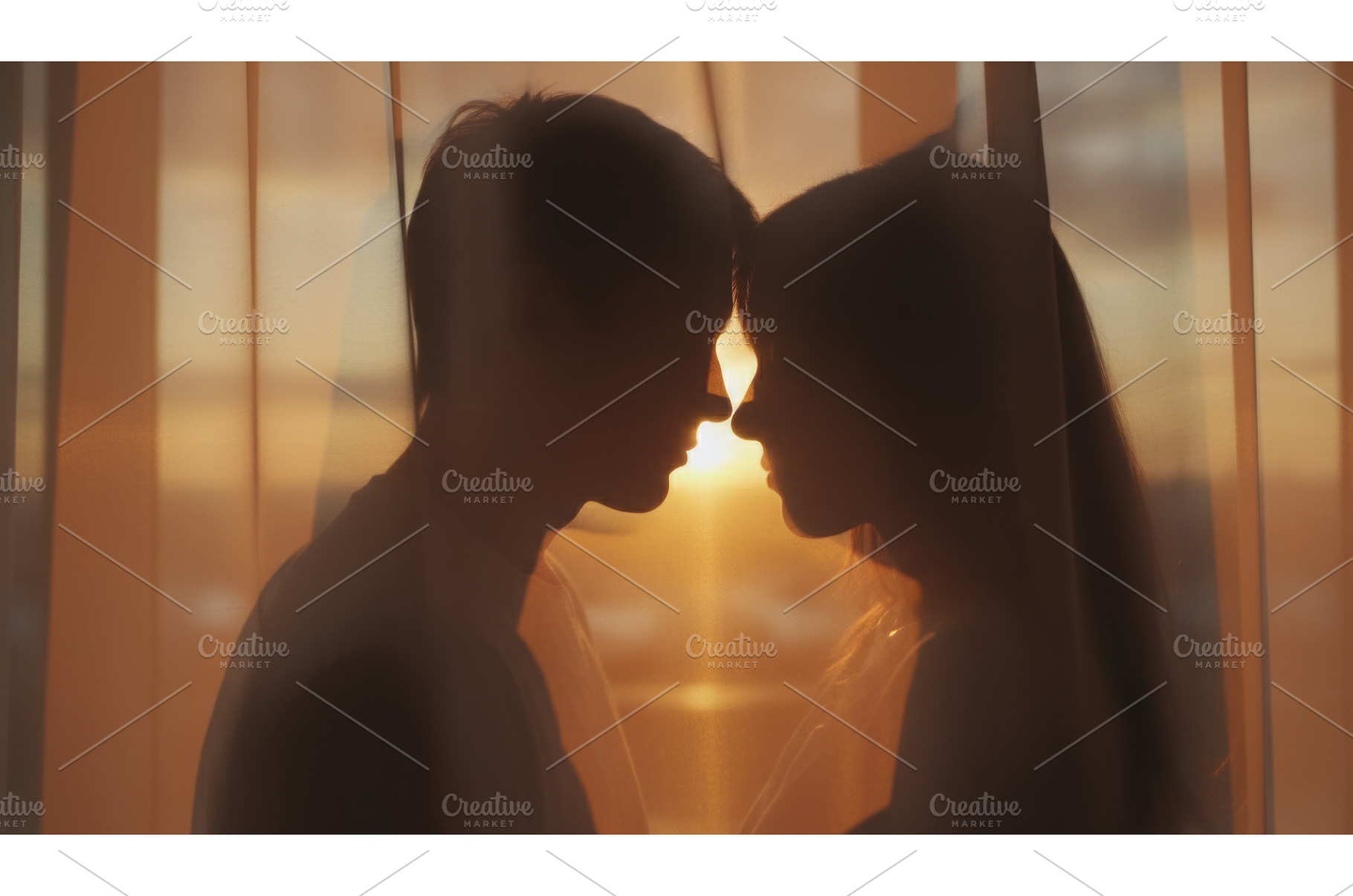 Silhouette of a young couple, a Person Photo by Igor Tichonow