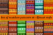 African seamless patterns, a Pattern Graphic by Katika Shop (Thumbnail 2 of 6)