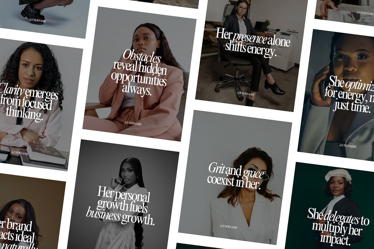 235 Girl Boss Quotes, a Social Media Template by Defects (Photo 2 of 2)