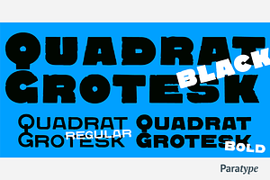 Quadrat Grotesk