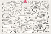 Doodle borders and banners, a Decorative Illustration by Katy Clemmans (Thumbnail 4 of 9)