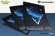 Electric Noise Flyer Template, a Flyer Template by Ravi Rajcoomar (Thumbnail 3 of 3)