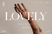 Lovely - Classy Serif Font, a Serif Font by overlaytemplates (Thumbnail 1 of 5)