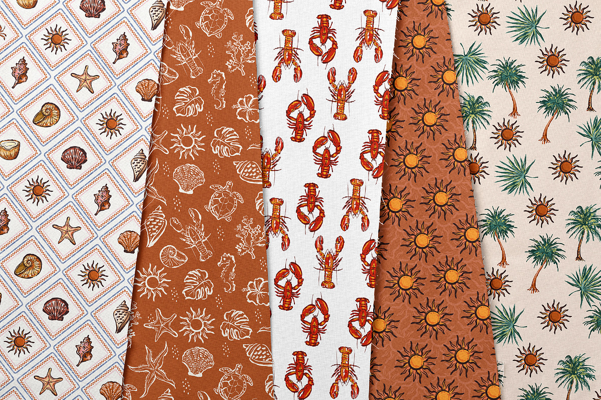 Nostalgic Coastal, a Pattern Graphic by MSNTY STUDIOX (Photo 21 of 36)