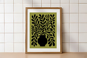 Abstract flower wall art posters set, an Illustration by Libby Wishes (Thumbnail 8 of 11)