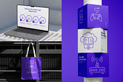 Streaming Art Icon Set, an Outline Icon by Prosymbols (Thumbnail 4 of 7)