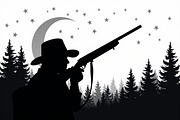 Camouflage Hunter Silhouette Vector, an Illustration by Amazin_art (Thumbnail 8 of 10)