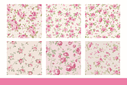 Pink Cottage Chic Background Paper, a Pattern Graphic by Paper Artsthetics (Thumbnail 2 of 5)