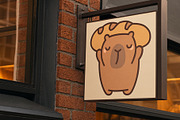 Capybara Baking Clipart Set, an Animal Illustration by Palau (Thumbnail 4 of 10)