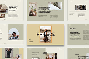 Pridece Google Slide Media Kit