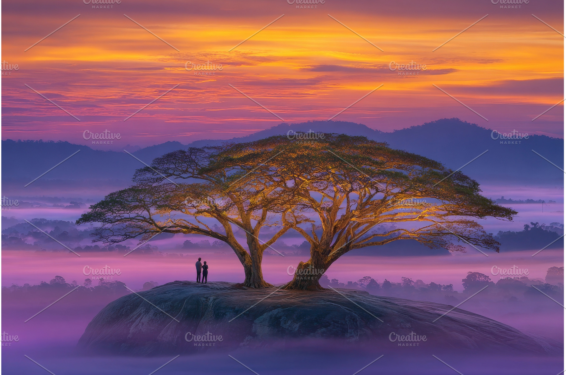 A viewpoint in Thailand for watching, a Nature Photo by ZinetroN