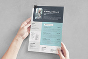 Resume/CV – Vol. 19.2, a Resume Template by kdadan. (Thumbnail 3 of 4)