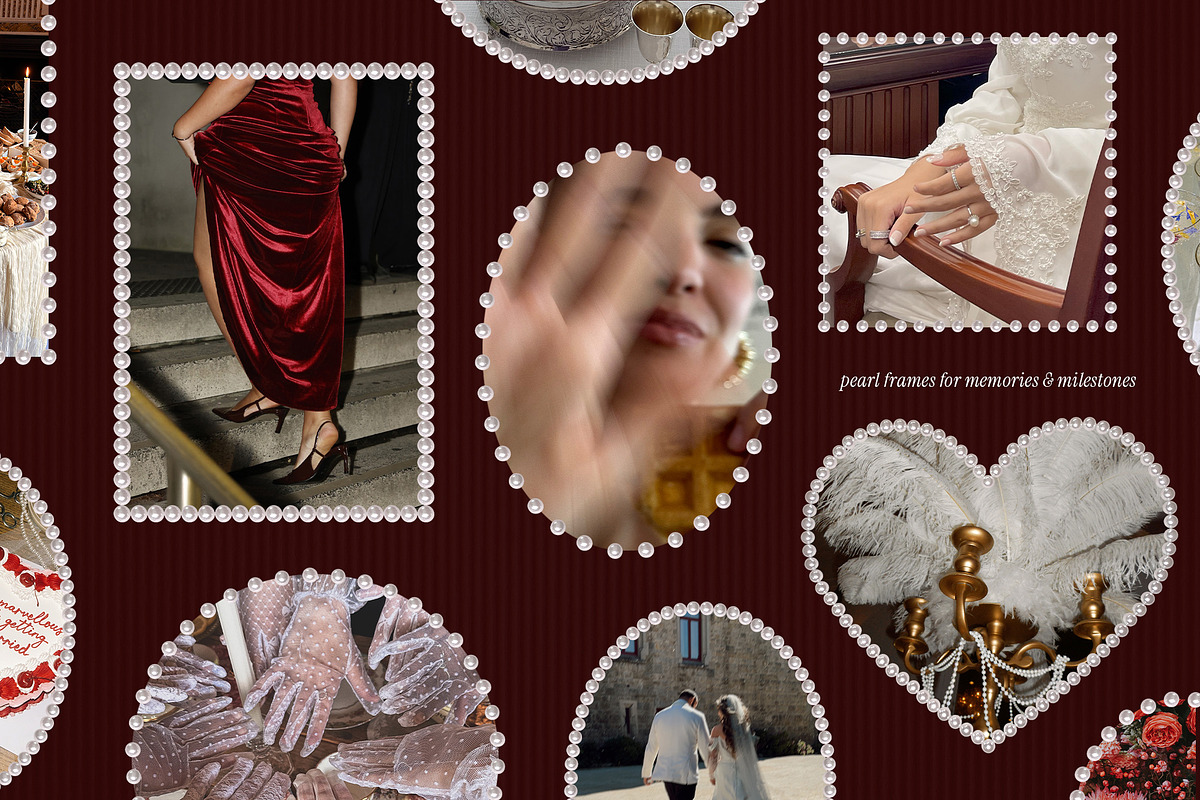 Bows & Pearls Graphic Collection, an Object Graphic by Dina Mae (Photo 4 of 12)