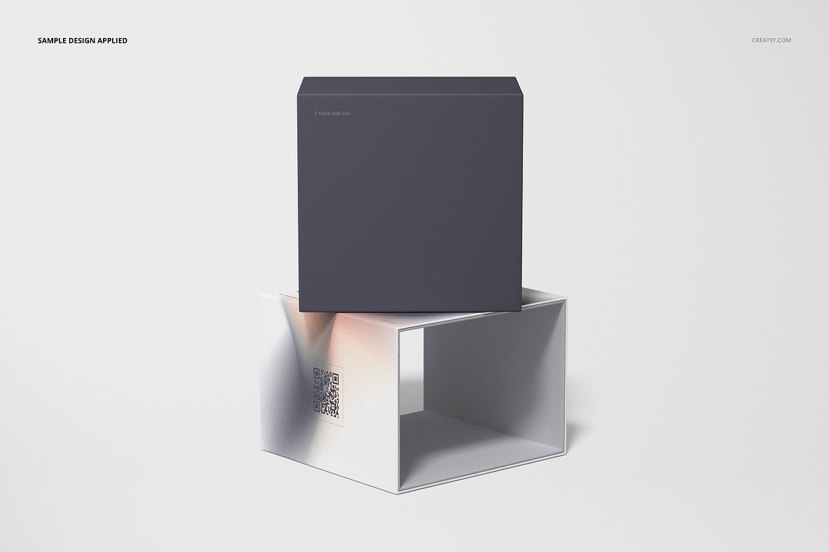 Slide Gift Box Mockup Set, a Packaging Mockup by Creatsy (Photo 8 of 15)