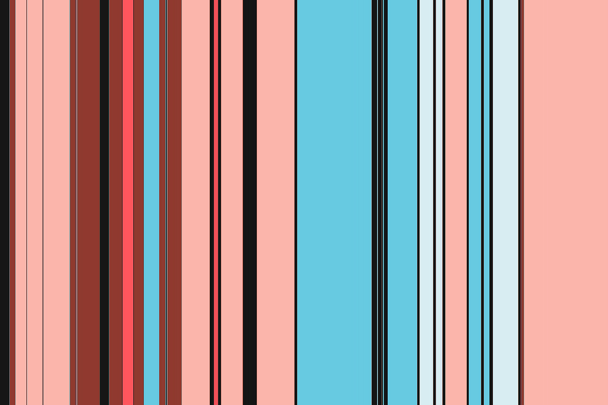 Rose Butterfly Stripe Seamless, a Pattern Graphic by Sharon Schwalbe (Photo 4 of 4)