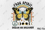 Free Spirit Dream On Dreamer Png, a Seasonal Illustration by Rose Art (Thumbnail 1 of 4)