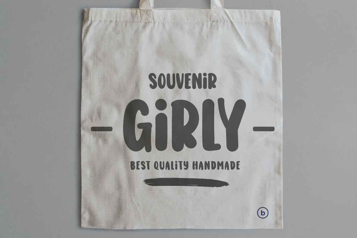 Girly, a Sans Serif Font by twinstd (Photo 8 of 10)