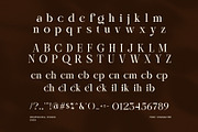 Encho Modern Serif Font, a Serif Font by Graphicxell (Thumbnail 8 of 8)