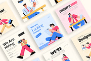Hiring Illustrations Art Set, a Work Illustration by Creative Stall (Thumbnail 4 of 9)