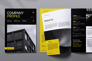 Company Profile Brochure Template, a Brochure Template by Portocraft