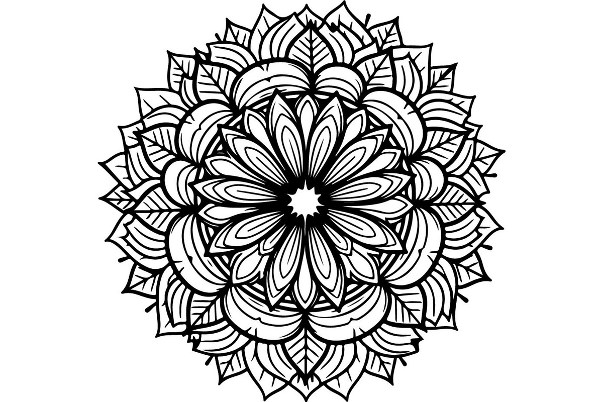 Floral Mandala, an Object Graphic by Designer_Momina (Photo 11 of 19)