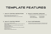 Fashion Quality Control Checklist, a Templates & Theme by The Fashion Work Store (Thumbnail 3 of 5)