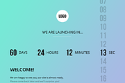 Creative Coming Soon Template PSD, a Websites & App Template by DesignMarket (Thumbnail 1 of 10)