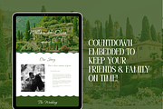 Squarespace Green Wedding Website, a Squarespace Template by Sofia Designs (Thumbnail 4 of 5)