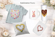Whimsical Easter Heart Sublimation, an Illustration by Artnoy (Thumbnail 6 of 8)