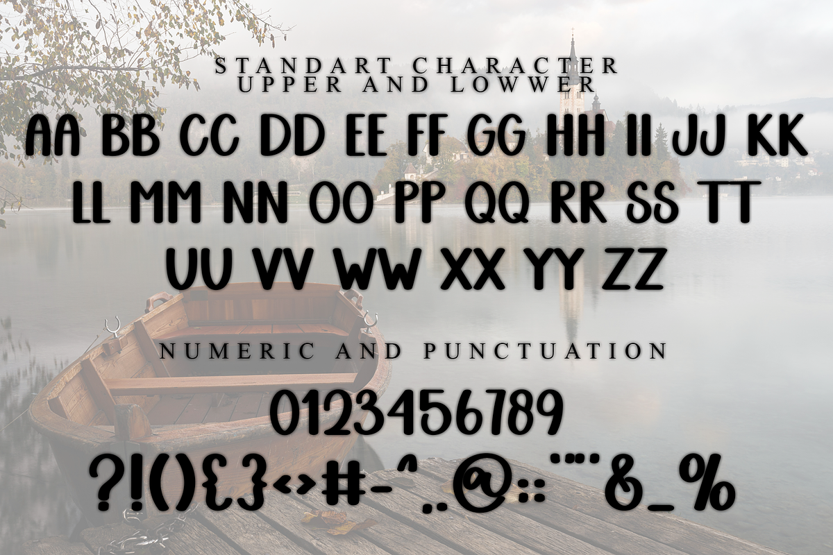 Charming scenery, a Sans Serif Font by InermediaSTUDIO (Photo 3 of 7)