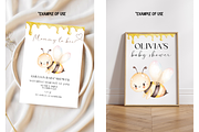 Cute Bee Watercolor Clipart, an Illustration by TatiMockup (Thumbnail 4 of 4)