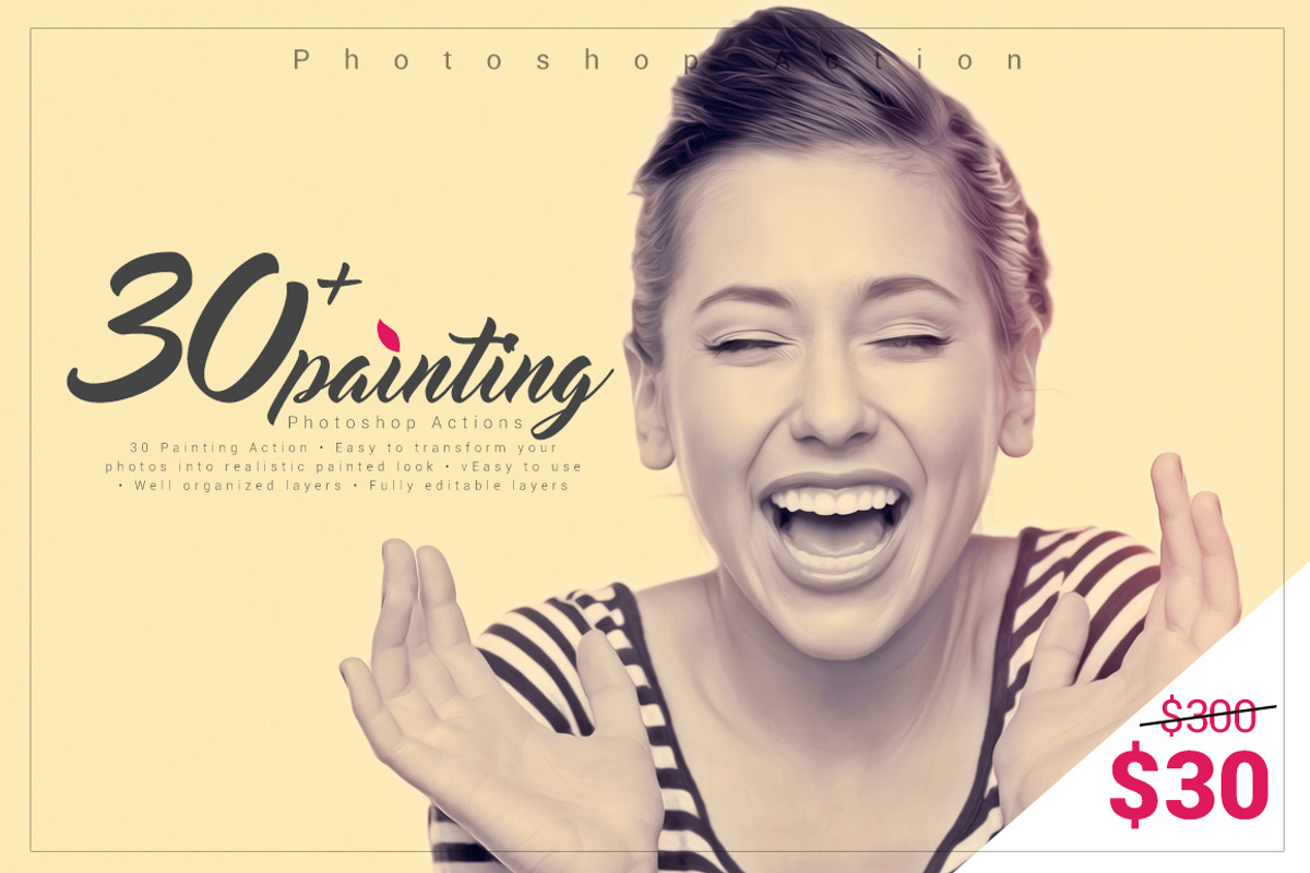 SALE - 30+ Painting Actions