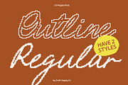 CS Megara Pixel, a Script Font by Craft Supply Co. (Thumbnail 2 of 8)