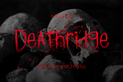 Deathridge Font, a Symbol Font by Allouse Studio (Thumbnail 1 of 10)
