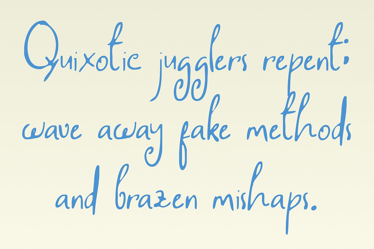 CS Darlings Drawn, a Handwritten Font by Craft Supply Co. (Photo 3 of 8)