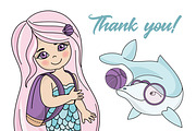 MERMAID SCHOOL, a Decorative Illustration by FARAWAYKINGDOM (Thumbnail 11 of 11)