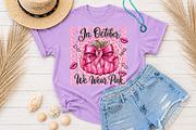In October We Wear Breast Cancer PNG, a Seasonal Illustration by Rose Art (Thumbnail 4 of 4)