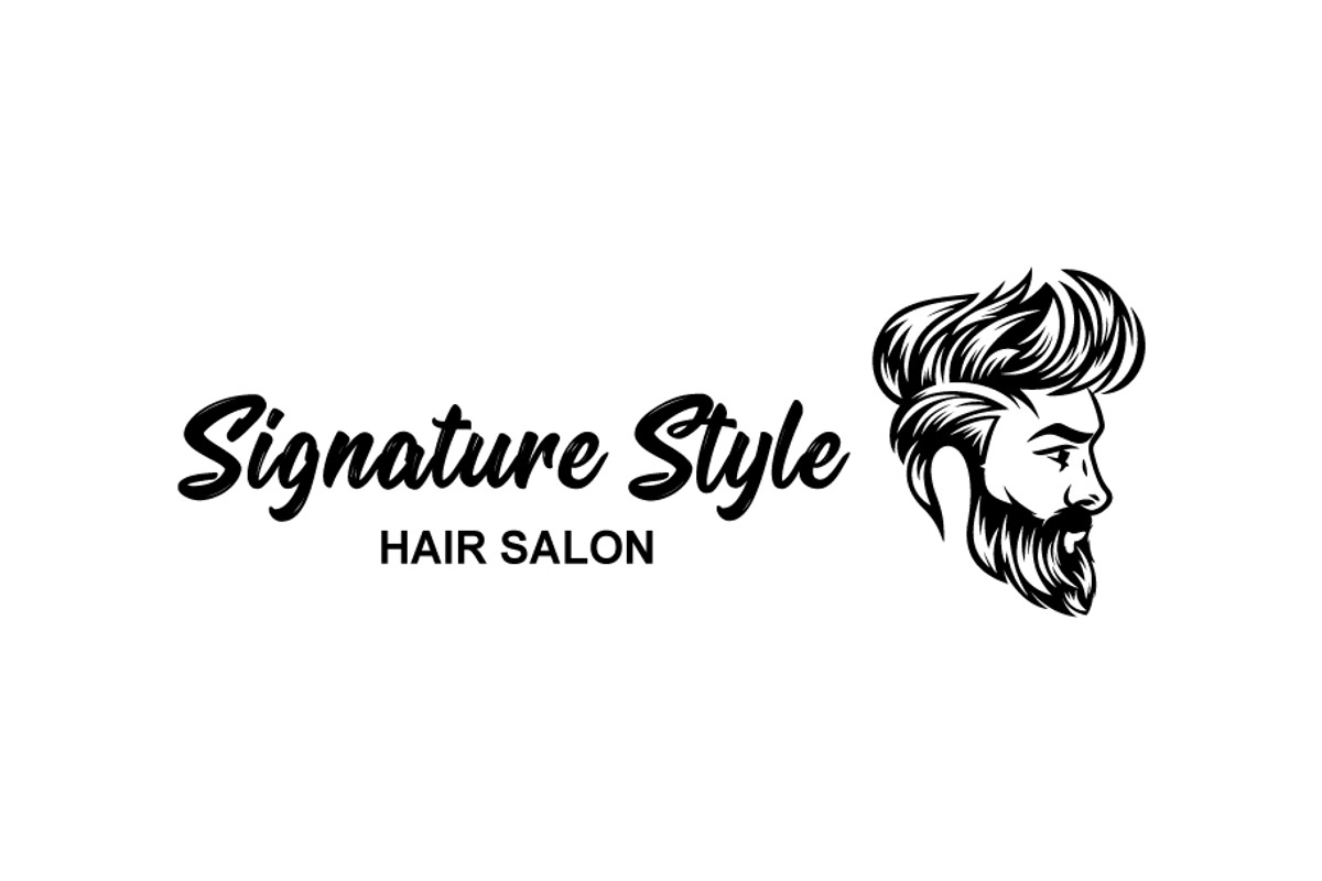 Hair Salon Logo, a Branding Logo Template by MotionMount
