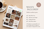 Spray Tan Instagram posts Canva, a Social Media Template by Design Lush Studio (Thumbnail 3 of 6)