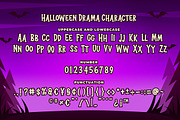 Halloween Drama a Spooky Serif Font, a Blackletter Font by Blankids Studio (Thumbnail 5 of 6)