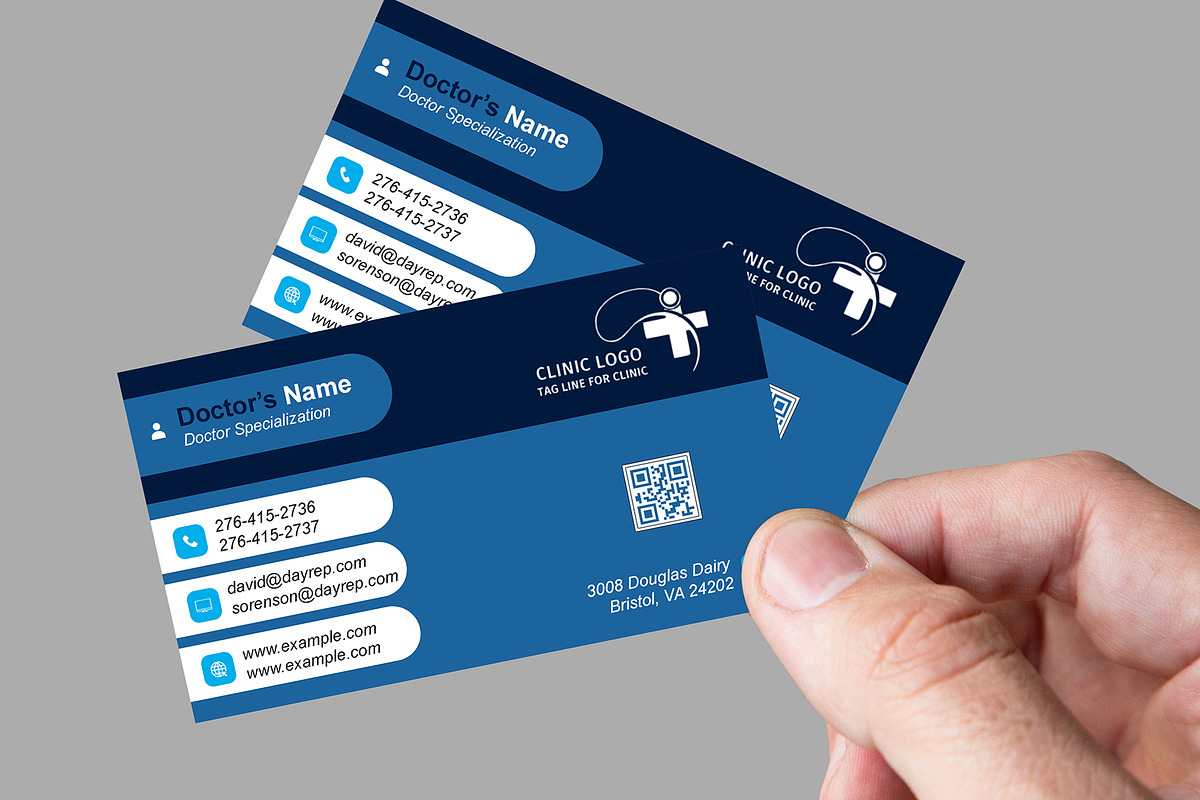 digital card for doctors preview 3