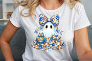 Coquette Halloween Ghost Png, a Work Illustration by Sublimation Artist (Thumbnail 5 of 9)