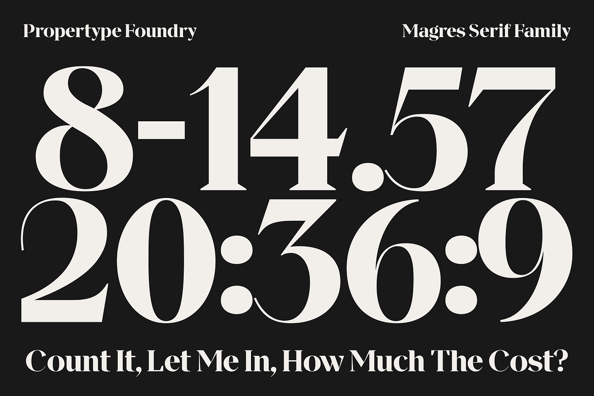Magres, a Serif Font by Propertype (Photo 3 of 15)
