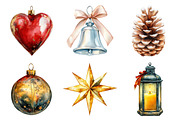 Beautiful Christmas Clipart, an Illustration by Daily.Designs (Thumbnail 4 of 4)