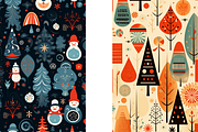 Christmas Card Design Bundle 8, a Card Template by Jay Major Designs (Thumbnail 6 of 10)