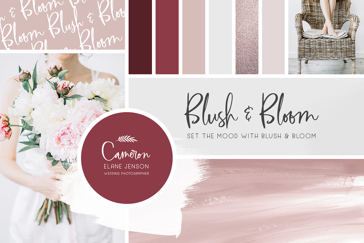 Blush & Bloom Signature Type preview 5
