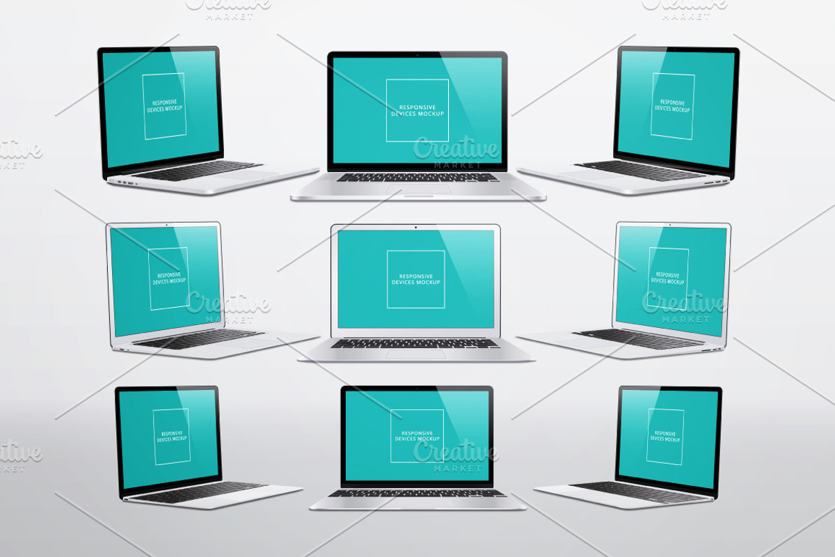 Responsive Devices Mockup, an iPhone Mockup by RSplaneta (Photo 6 of 9)