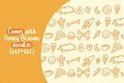 Honey Bloom - Handwritten Marker, a Handwritten Font by Littlehand (Thumbnail 10 of 10)