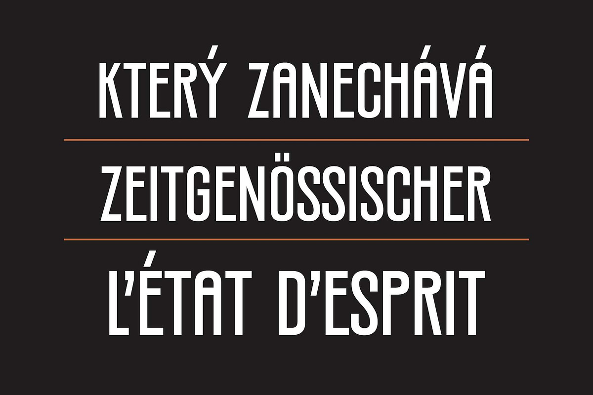 Silverandes; Condensed Display Font, a Font by Eko Bimantara (Photo 9 of 12)