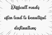Mountain, a Handwritten Font by InermediaSTUDIO (Thumbnail 4 of 8)